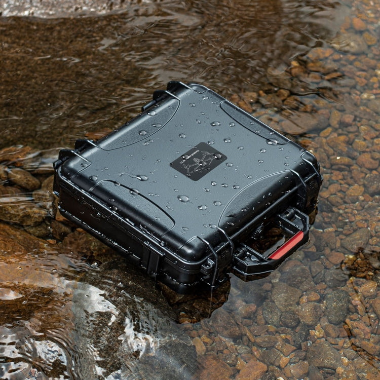 For DJI Air 3S STARTRC Waterproof ABS Suitcase Storage Box (Black)