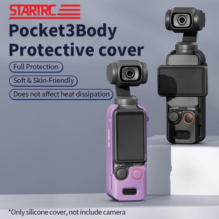 For DJI OSMO Pocket 3 STARTRC Body TPU Cover Case (Purple)