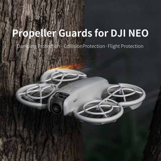 Pour DJI Neo STARTRC Drone Hélice Protection Anti-collision Anneau (Vert)
