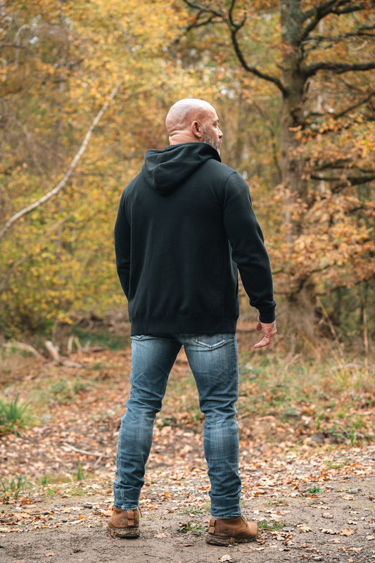 NVYSKN Mens Casual Zip Hoody