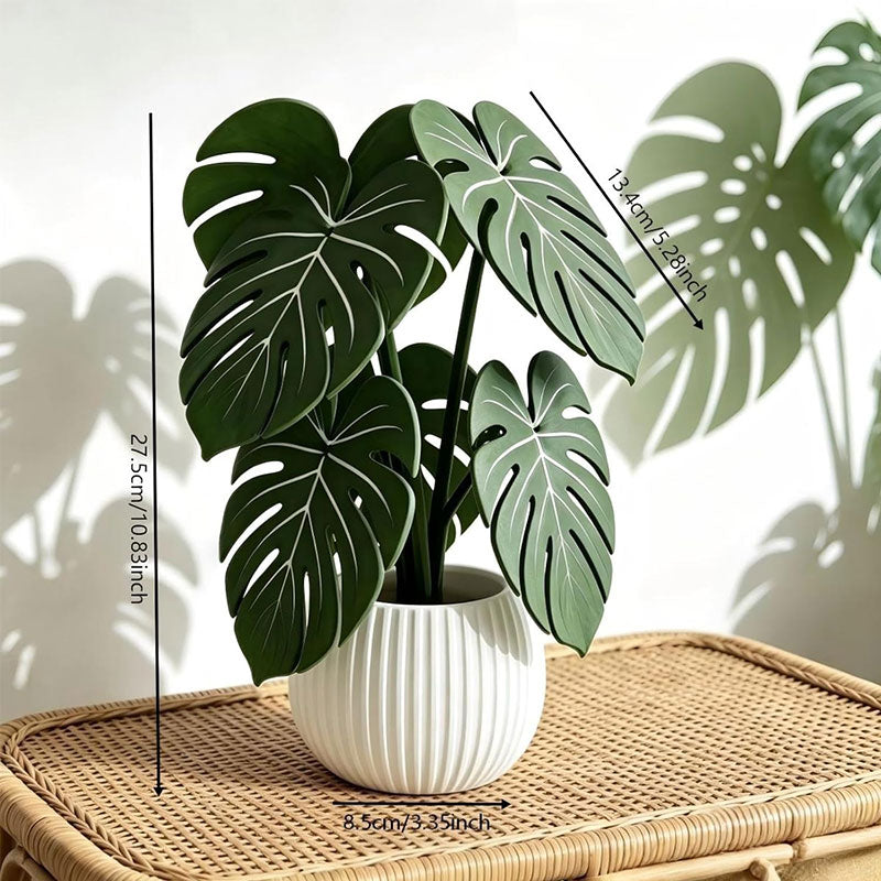 Monstera Leaf 3D Printed Coasters