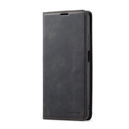 For Xiaomi Mi 10T Pro Forwenw Dream Series Oil Edge Strong Magnetism Horizontal Flip Leather Case with Holder & Card Slots & Wallet & Photo Frame(Black)
