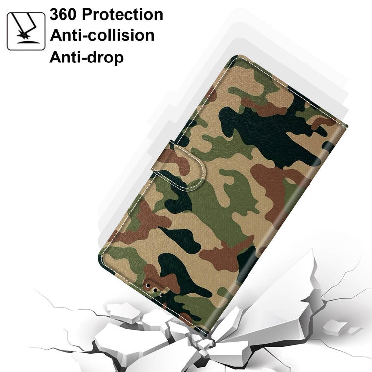 For Xiaomi Redmi Note 8 Voltage Coloured Drawing Magnetic Clasp Horizontal Flip PU Leather Case with Holder & Card Slots(C12 Green Yellow Camouflage)