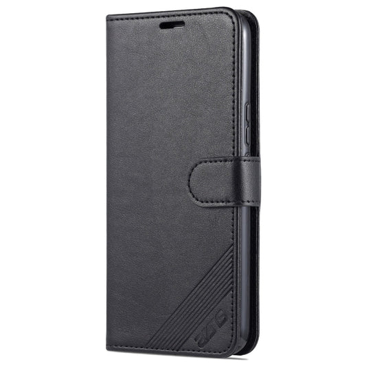 AZNS Sheepskin Texture Horizontal Flip Leather Case with Holder & Card Slots & Wallet For Honor Play 20(Black)