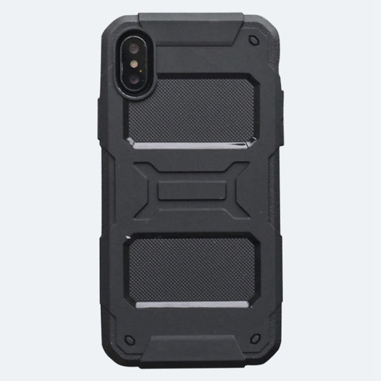 For iPhone X / XS FATBEAR Armor Shockproof Cooling Case(Black)