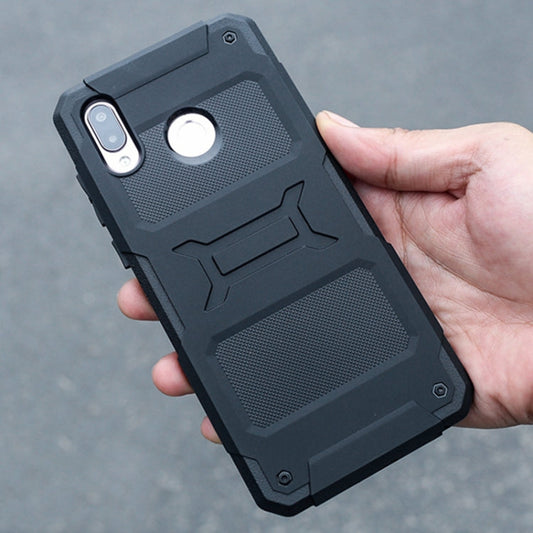 Coque de téléphone antichoc et réfrigérante FATBEAR Armor pour Honor Play (Noir)