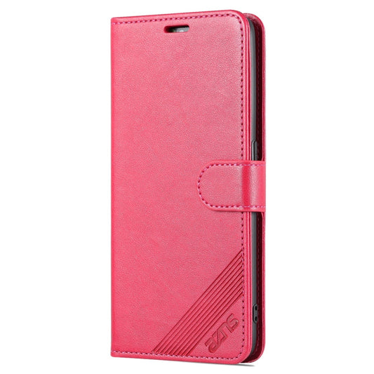For OPPO K10 Pro AZNS Sheepskin Texture Flip Leather Phone Case(Red)