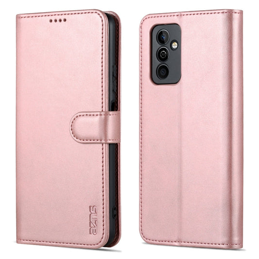 For Huawei Maimang 11 AZNS Skin Feel Calf Texture Flip Leather Phone Case(Rose Gold)