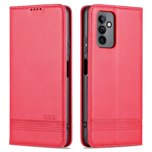 For Huawei Maimang 11 AZNS Magnetic Calf Texture Flip Leather Phone Case(Red)
