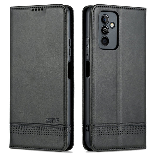 For Huawei Maimang 11 AZNS Magnetic Calf Texture Flip Leather Phone Case(Black)