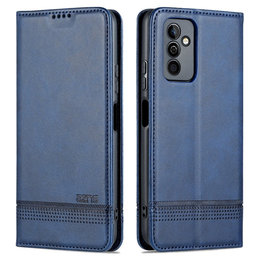 For Huawei Maimang 11 AZNS Magnetic Calf Texture Flip Leather Phone Case(Dark Blue)