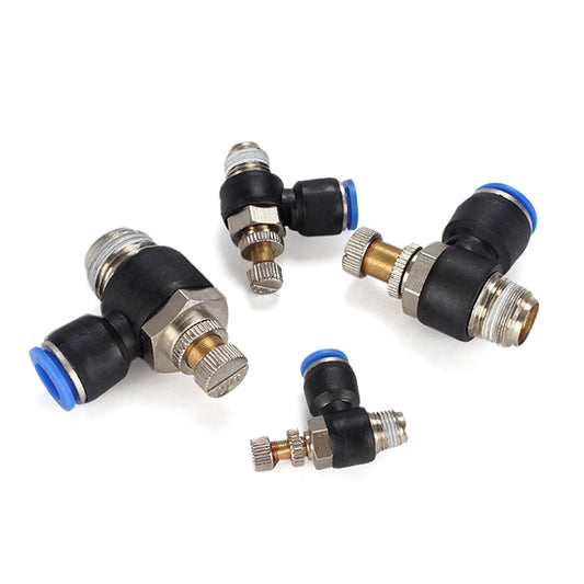 SL6-M5 LAIZE 2pcs Connecteur pneumatique à raccord rapide pour vanne d'accélérateur