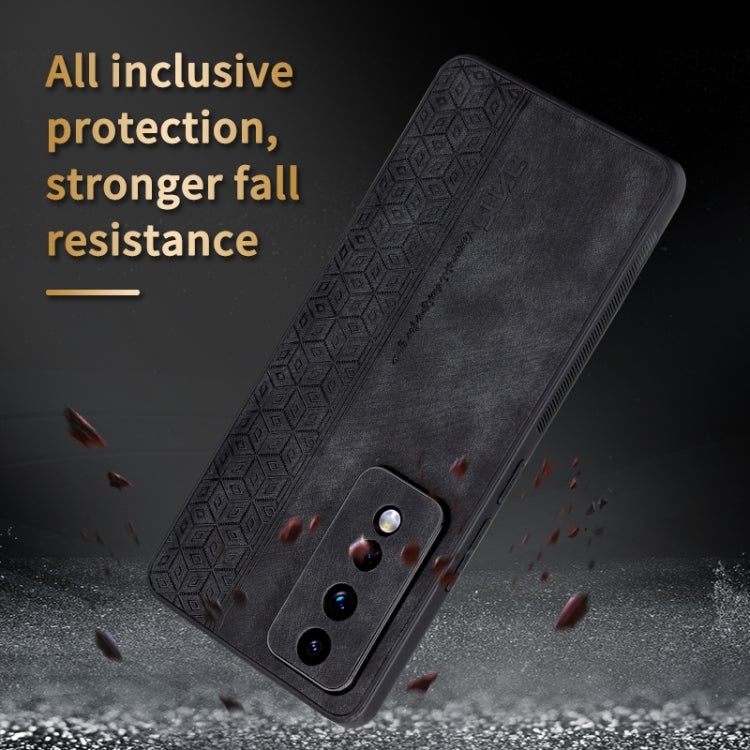 For Honor 80 GT 5G AZNS 3D Embossed Skin Feel Phone Case(Dark Green)