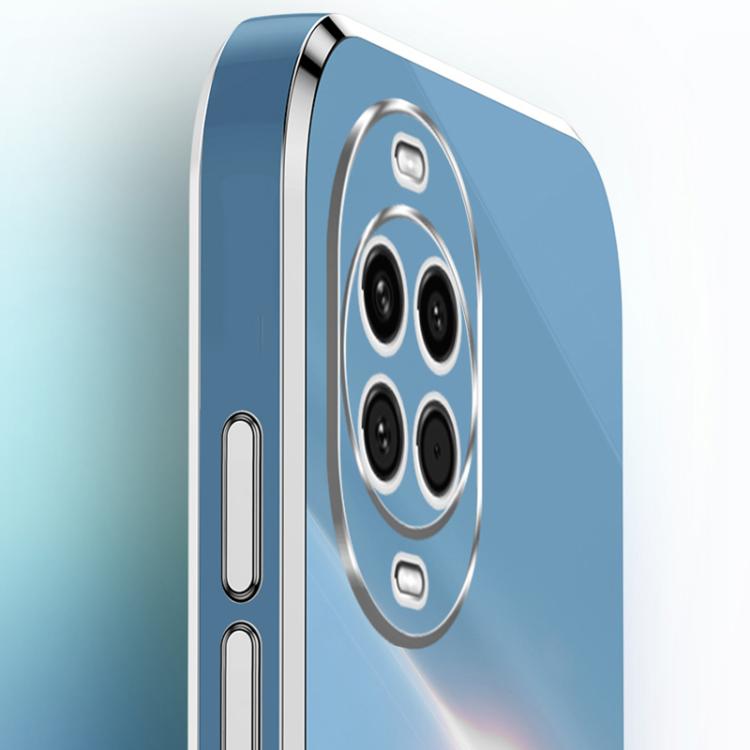 For Huawei Nova 14 XINLI Straight Edge 6D Electroplate TPU Phone Case(White)