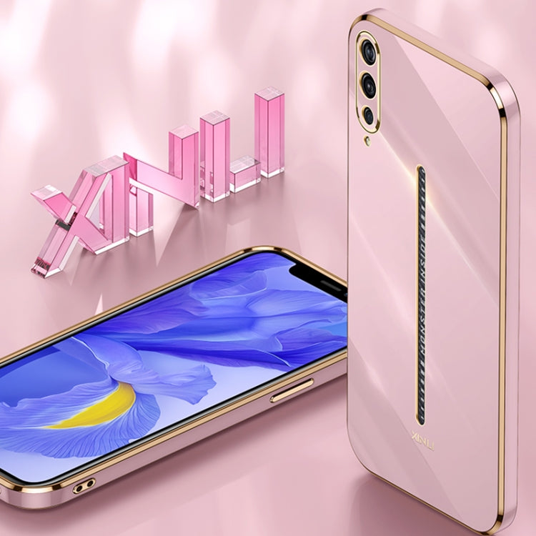 For vivo iQOO Pro XINLI Straight Edge 6D Electroplate TPU Phone Case(White)