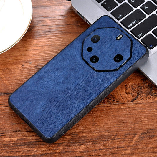 For Huawei Mate 60 RS Ultimate AZNS 3D Embossed Skin Feel Phone Case(Sapphire Blue)