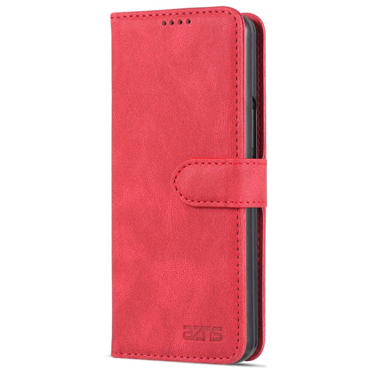 For Samsung Galaxy Z Fold5 AZNS Dream II Skin Feel PU+TPU Horizontal Flip PU Phone Case(Red)