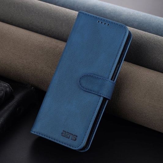For Samsung Galaxy Z Fold6 5G AZNS Dream II Skin Feel PU+TPU Horizontal Flip PU Phone Case(Blue)