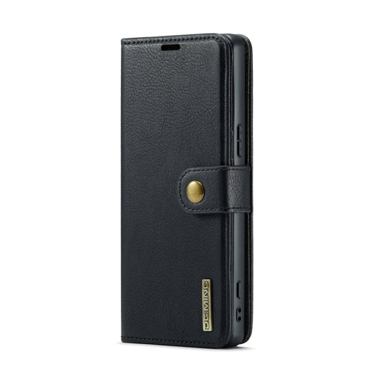 For Sony Xperia 1 VI DG.MING Crazy Horse Texture Detachable Magnetic Leather Phone Case(Black)