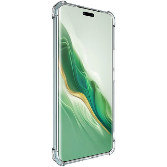 Pour Honor Magic6 Pro 5G Coque de téléphone TPU antichoc imak Airbag (Transparent)