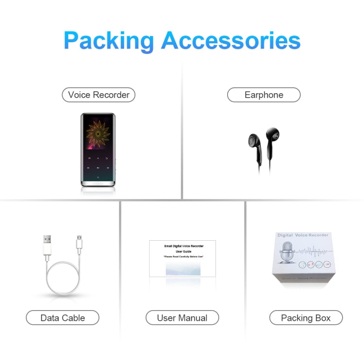 JNN M13 1.8 Inch LCD Screen Touch HiFi MP3 Player, Memory:32GB(Without Bluetooth)