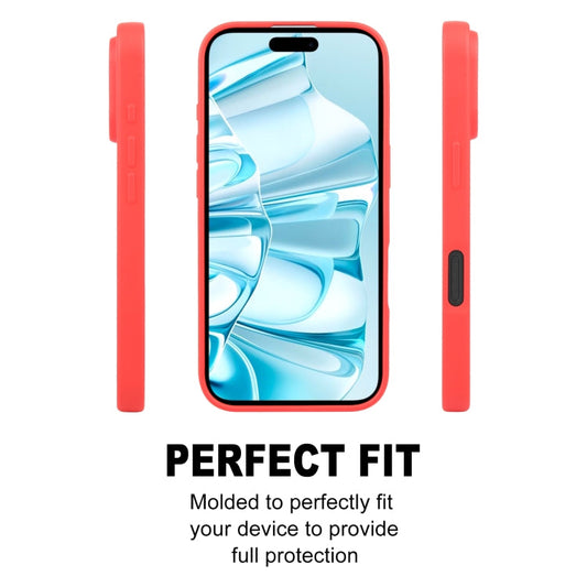 For iPhone 16 GOOSPERY SOFT FEELING Liquid TPU Soft Phone Case(Red)
