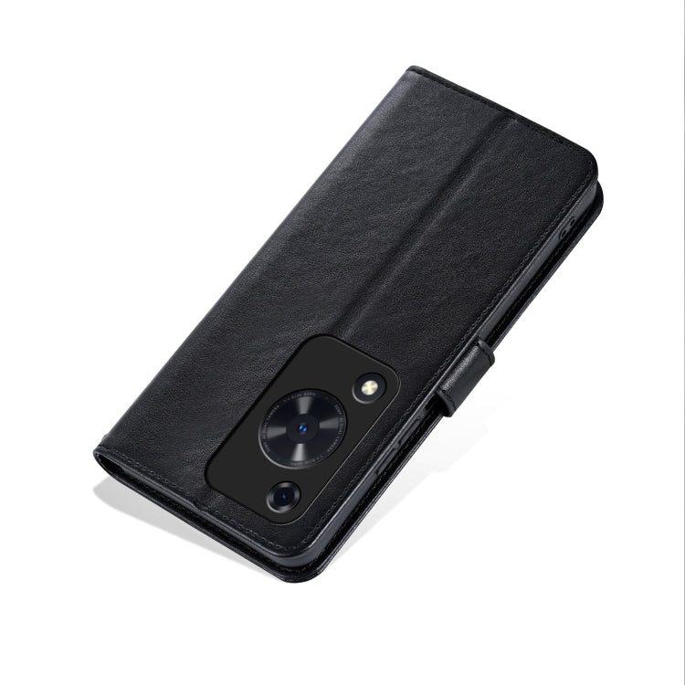 For Huawei Enjoy 70 AZNS Sheepskin Texture Flip Leather Phone Case(Black)