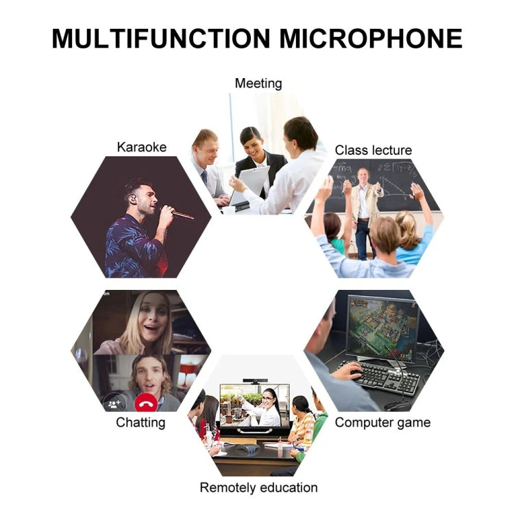 XTUGA A140-C Wireless Microphone System 4-Channel UHF Four Conference Mics(UK Plug)