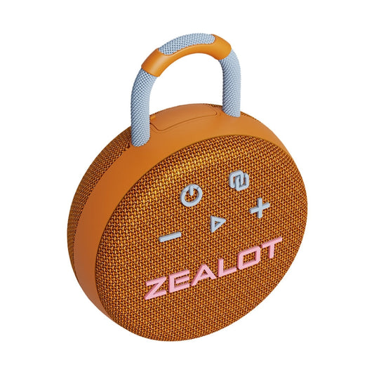 Zealot S77 IPX7 Waterproof Portable Wireless Bluetooth Speaker(Orange)