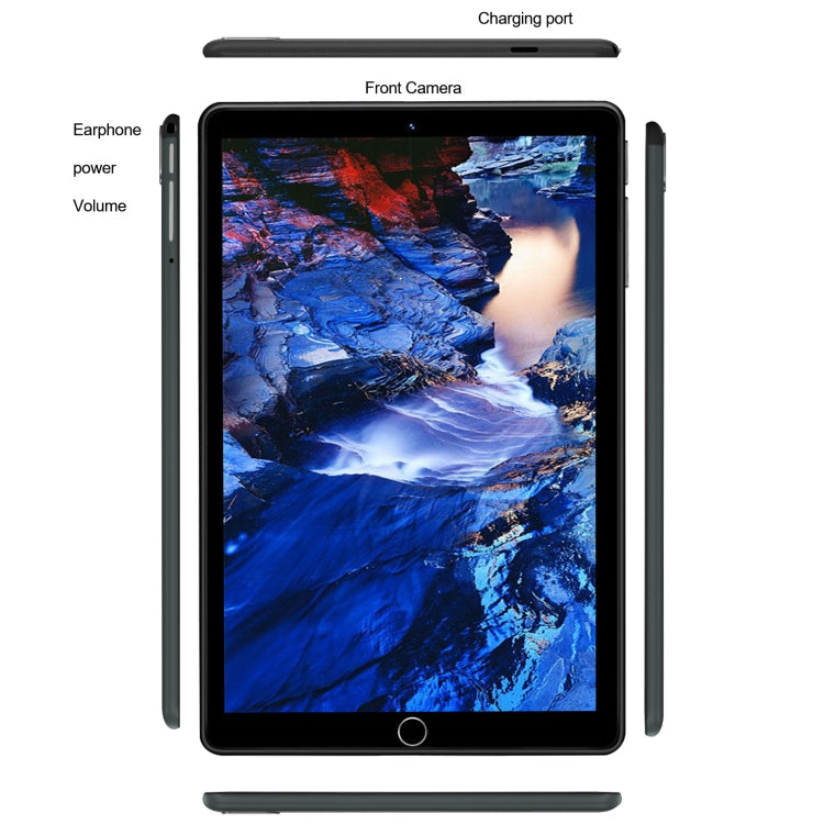 BDF P8 3G Téléphone Tablette PC 8.0 pouces, 4GB+64GB, Android 10.0 MTK8321 Octa Core, Prise en charge double SIM, Prise UE (Vert)