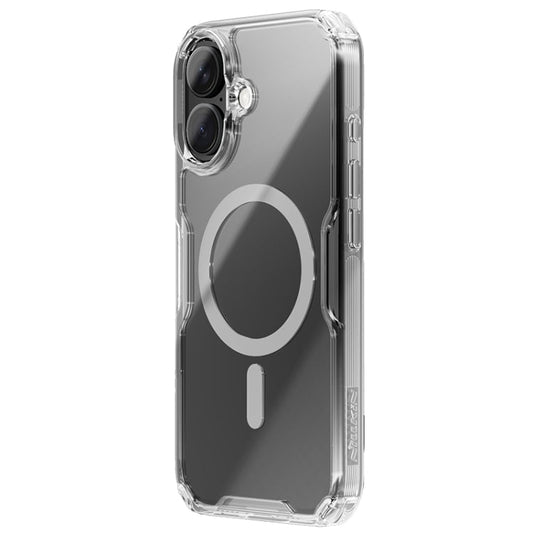 For iPhone 16 Pro Max NILLKIN Ultra Clear Magsafe PC + TPU Phone Case(Transparent)