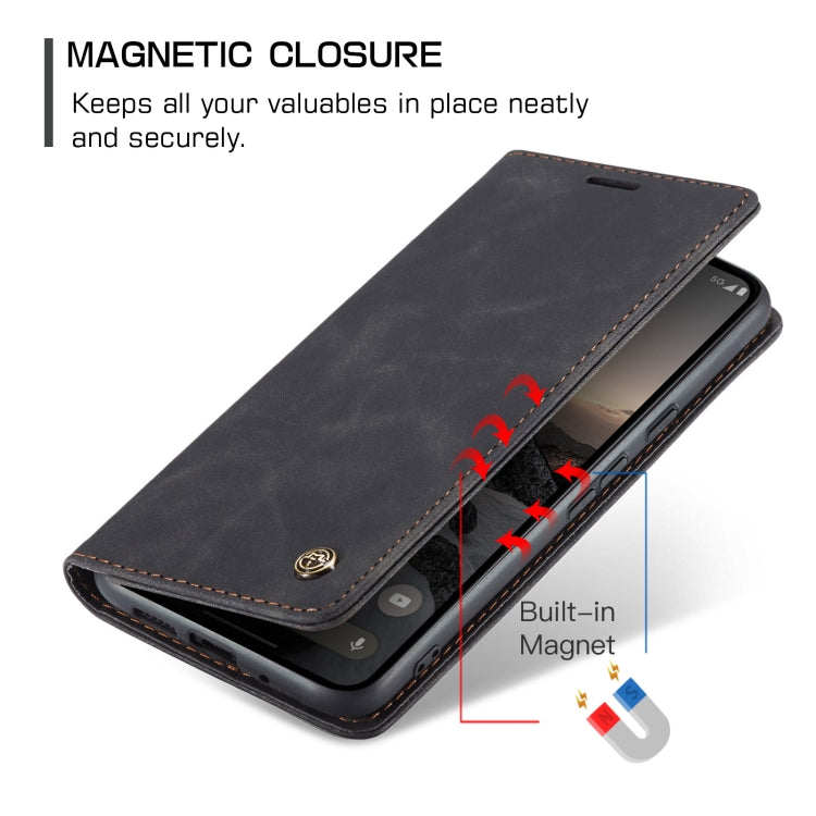 For Google Pixel 10 / 10 Pro / 9 CaseMe 013 Multifunctional Horizontal Flip Leather Phone Case(Black)