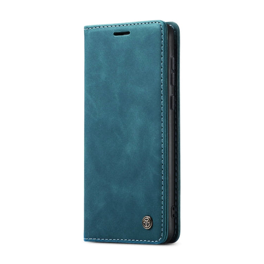 Pour Samsung Galaxy A35 5G Étui de téléphone en cuir à rabat horizontal multifonctionnel CaseMe 013 (bleu)