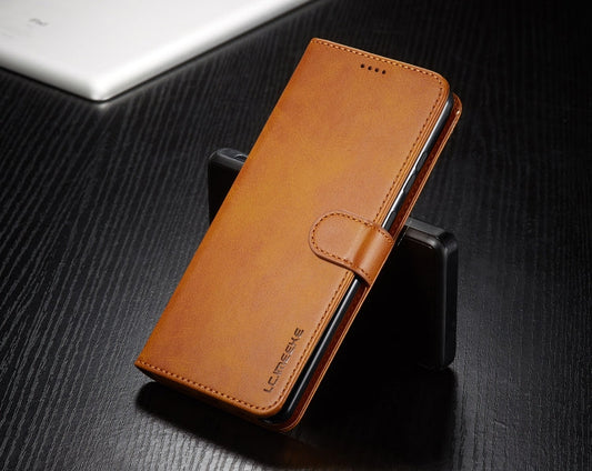 For Honor 200 Lite Global LC.IMEEKE Calf Texture Leather Phone Case(Brown)