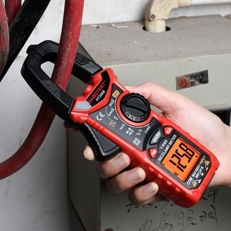 HABOTEST HT206B Pince ampèremétrique numérique de haute précision à gamme automatique