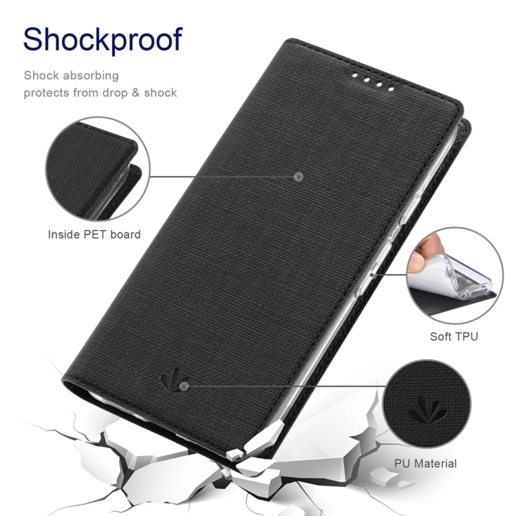 For Google Pixel 8 Pro ViLi DMX Series TPU + PU Leather Magnetic Phone Case(Black)