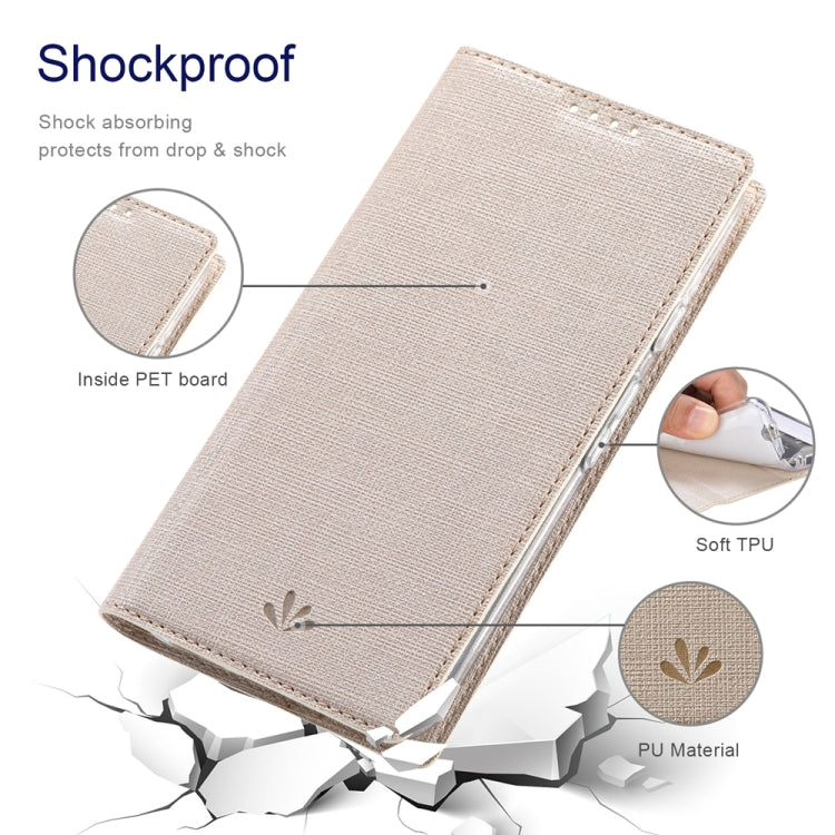 For Google Pixel 8 Pro ViLi DMX Series TPU + PU Leather Magnetic Phone Case(Gold)