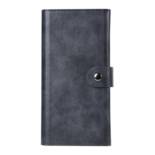 For iPhone 15 ViLi GV Series MagSafe Magnetic Zipper Leather Phone Case(Black)