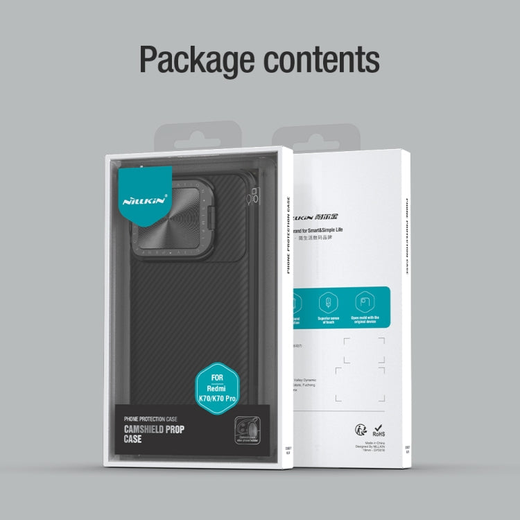 For Xiaomi Redmi K70/K70 Pro NILLKIN Black Mirror Prop CD Texture Mirror Phone Case(Green)