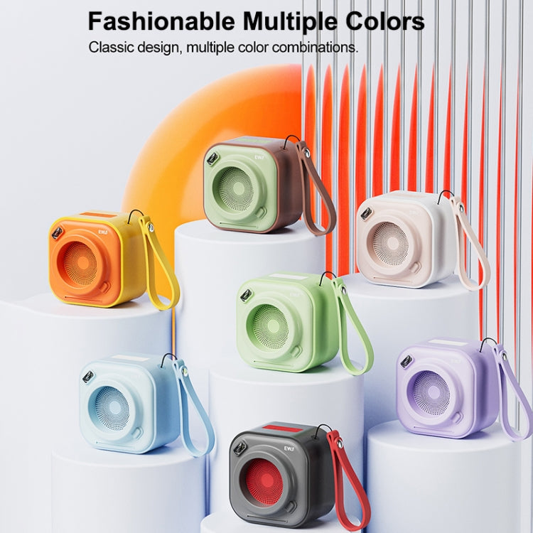 EWA A132 Mini Enceinte Stéréo Portable sans Fil Bluetooth (Vert)