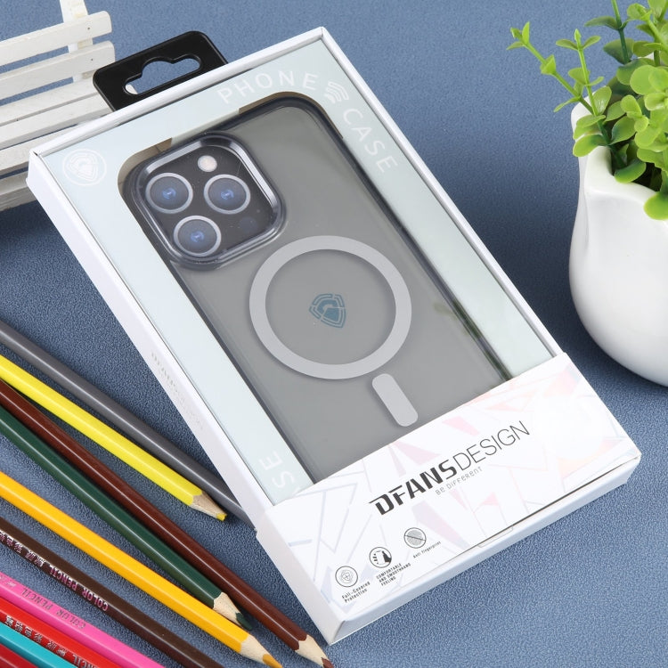 For iPhone 15 Pro DFANS DESIGN Magsafe Magnetic Phone Case(Grey)