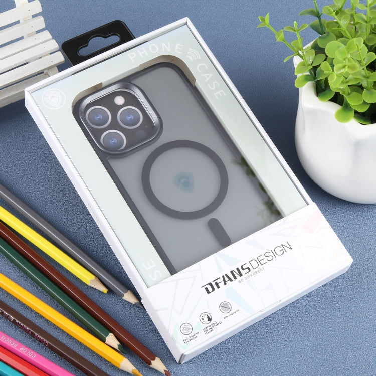 For iPhone 15 Pro Max DFANS DESIGN Magsafe Magnetic Phone Case(Black)