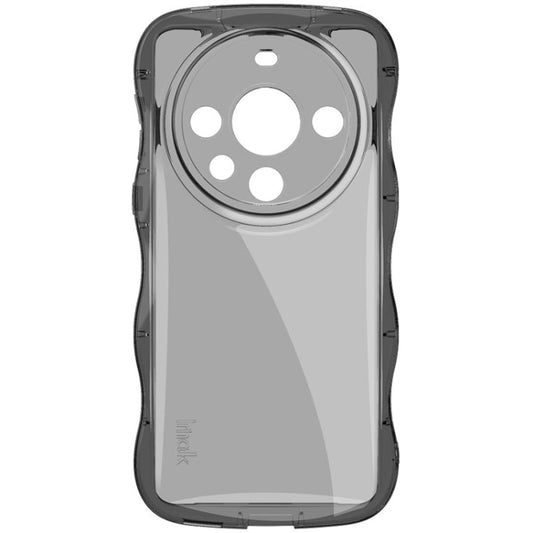 For Huawei Mate 60 Pro / 60 Pro+ IMAK Wave Bubble Soft Shockproof Phone Case(Transparent Black)