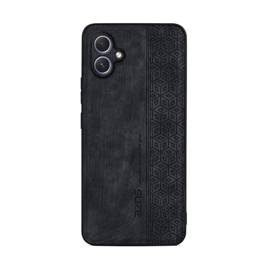 For Samsung Galaxy A05 AZNS 3D Embossed Skin Feel Phone Case(Black)