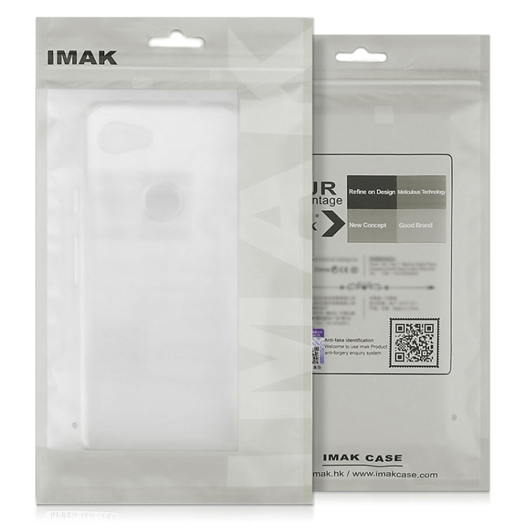 For Realme GT5 5G imak UX-5 Series Transparent Shockproof TPU Protective Case(Transparent)