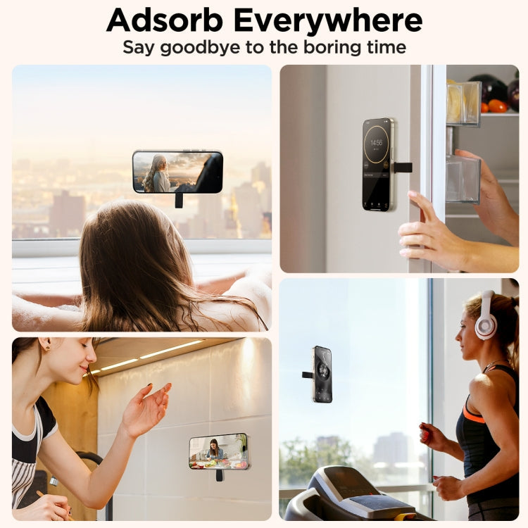 JOYROOM JR-ZS393 Suction Cup Magnetic Phone Holder(Black)