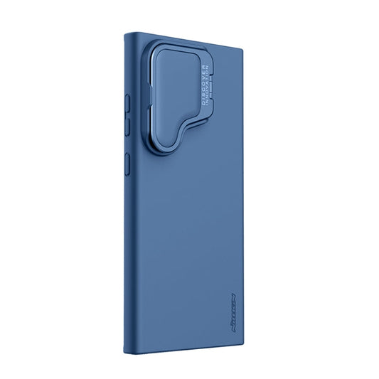 For Samsung Galaxy S24 Ultra 5G NILLKIN CamShield Prop Liquid Silicone Phone Case(Blue)