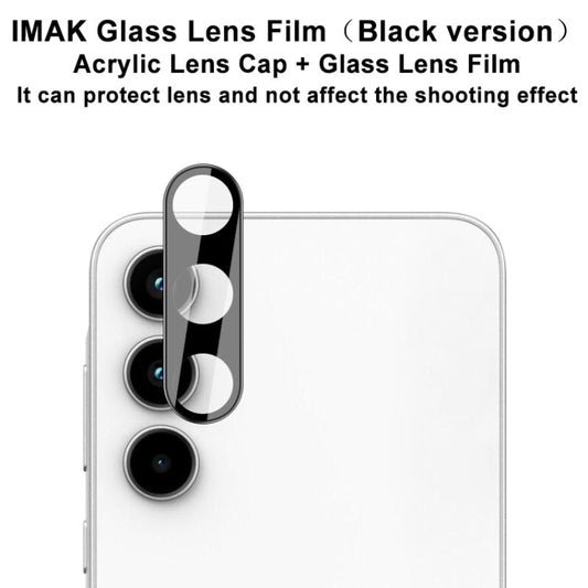 Pour Samsung Galaxy A55 5G imak Film de Lentille en Verre Intégré Haute Définition Version Noire