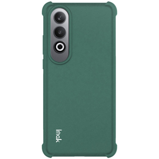 For OnePlus Nord CE4 5G / OPPO K12 5G imak Shockproof Airbag TPU Phone Case(Matte Green)