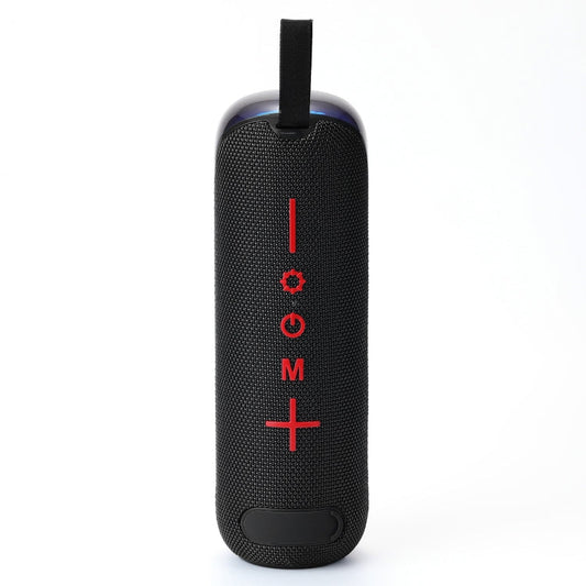 Haut-parleur Bluetooth portable T&G TG-384 Mini, compatible carte TF / clé USB / lumière RVB (Noir)